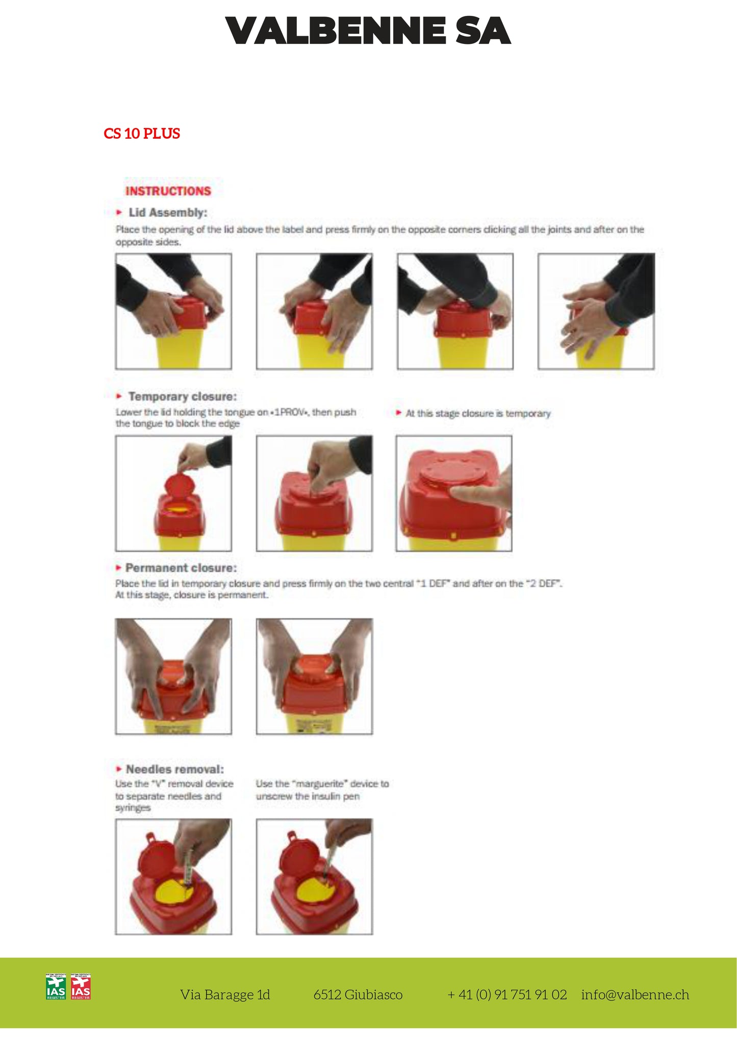 Contenitore CS PLUS 10