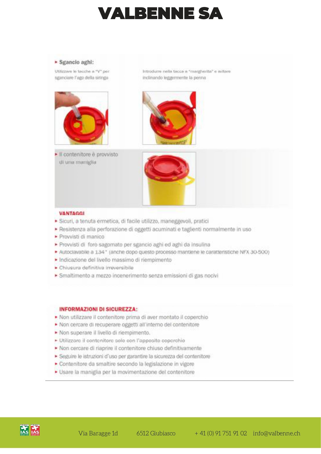 Contenitore DISPO 0.5
